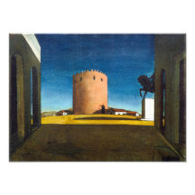 The Red Tower | Giorgio de Chirico |