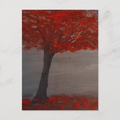 The Red Tree Postcard