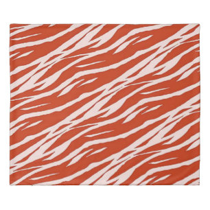 The Red Wave King Size Duvet Cover