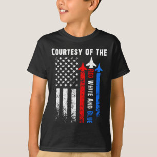 The Red White And Blue 4th Of July Patriotic  T-Shirt