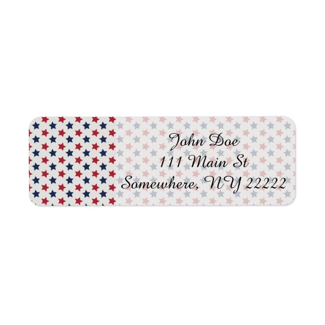 The Red White and Blue Label (Front)