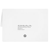 The RedHead Piano Bar Cards (Back Horizontal)