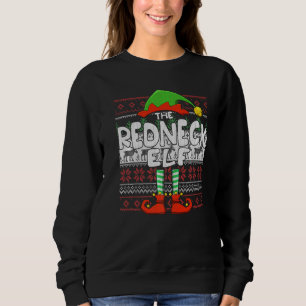 The Redneck Elf Matching Family Ugly Christmas Sweatshirt