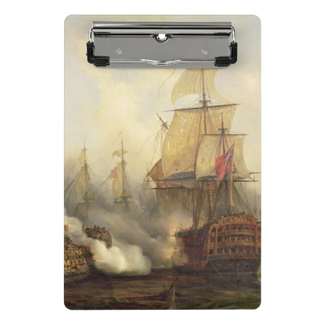 The Redoutable at Trafalgar, 21st October 1805 Mini Clipboard (Front)