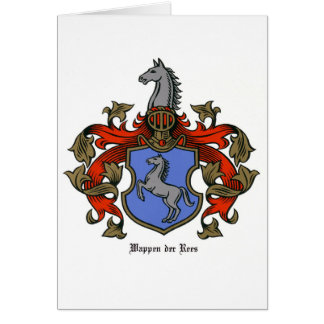 The Rees Coat of Arms Cards