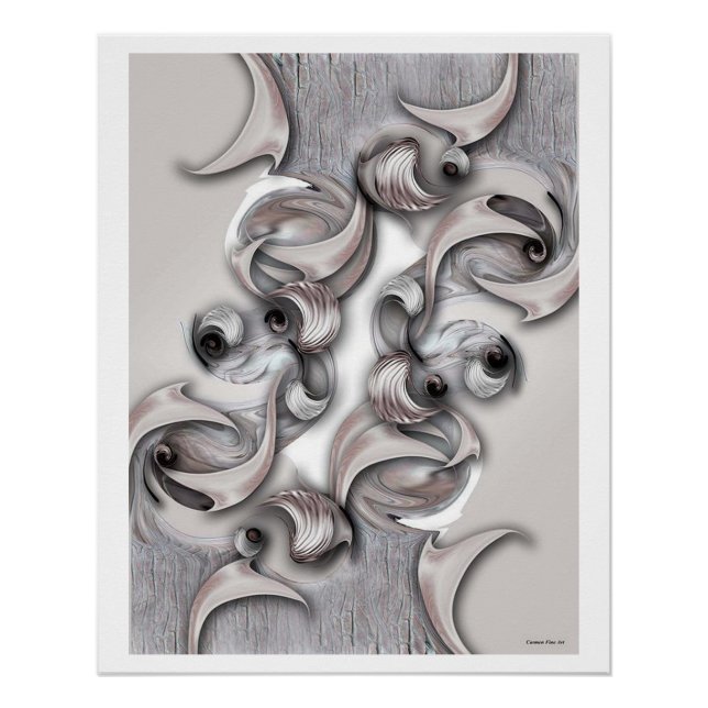 "The Reflecting Continuation",  Glossy Poster (Front)