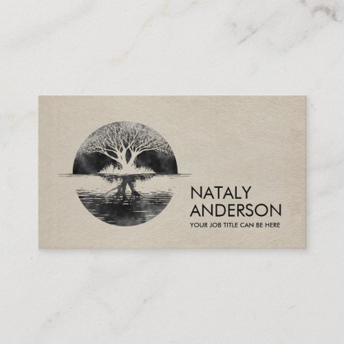 The reflection Tree of life  Business Card