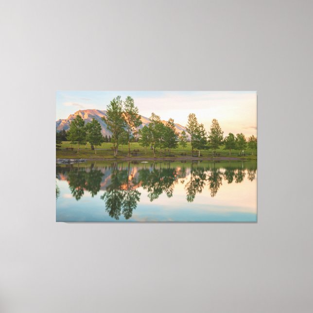 The Reflections  Canvas Print (Front)