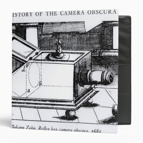The reflex box camera obscura 3 ring binder