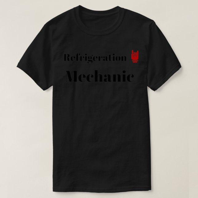 The Refrigeration Mechanic  T-Shirt (Design Front)