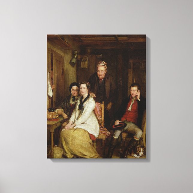 The Refusal from Burn's 'Duncan' Canvas Print (Front)