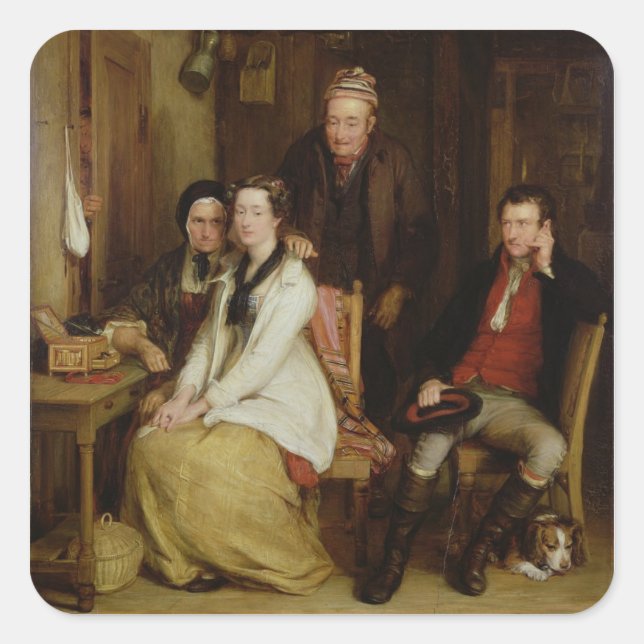 The Refusal from Burn's 'Duncan' Square Sticker (Front)