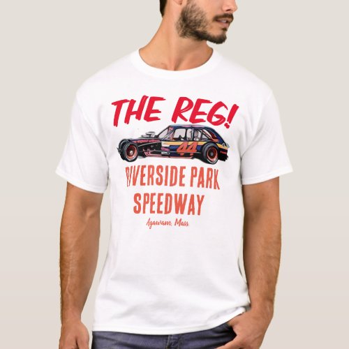 The REG 1_Sided Tee Riverside Park Speedway RETRO