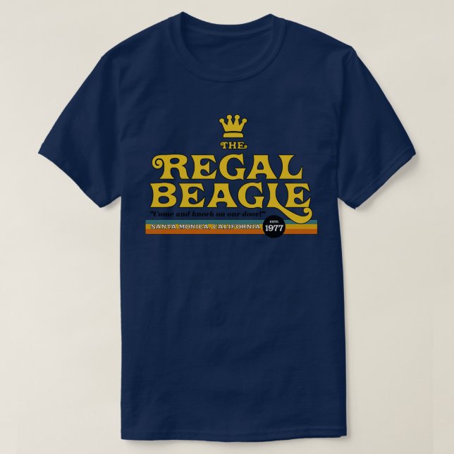 The Regal Beagle TShirt (Design Front)