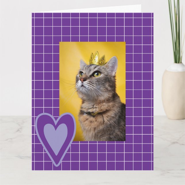 The Regal Cat Card (Front)