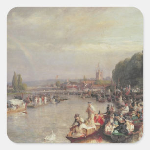 The Regatta Square Sticker