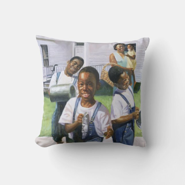 The Rehearsal 2000 Throw Pillow (Front)