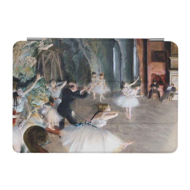 The Rehearsal Onstage, Edgar Degas iPad Mini Cover (Horizontal)