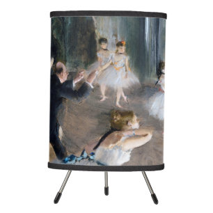 The Rehearsal Onstage, Edgar Degas Tripod Lamp