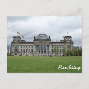 The Reichstag building, Berlin Postcard