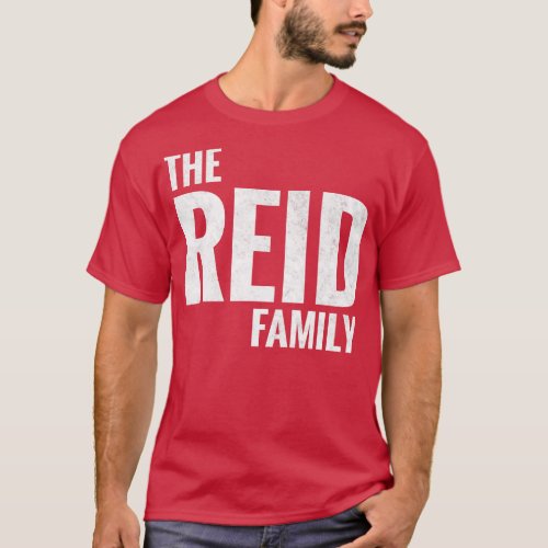 The Reid Family Reid Surname Reid Last name 1 T_Shirt