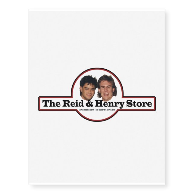The Reid & Henry Store Temporary Tatoo Tattoos (Front)