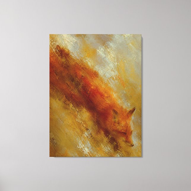 The Relentless Pursuer – Trilogy Part Three Canvas Print (Front)