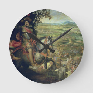 The Relief of Constance, 1633 Round Clock