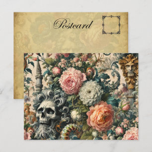 The Reliquary of Broken Dreams – Gothic Victorian Holiday Postcard