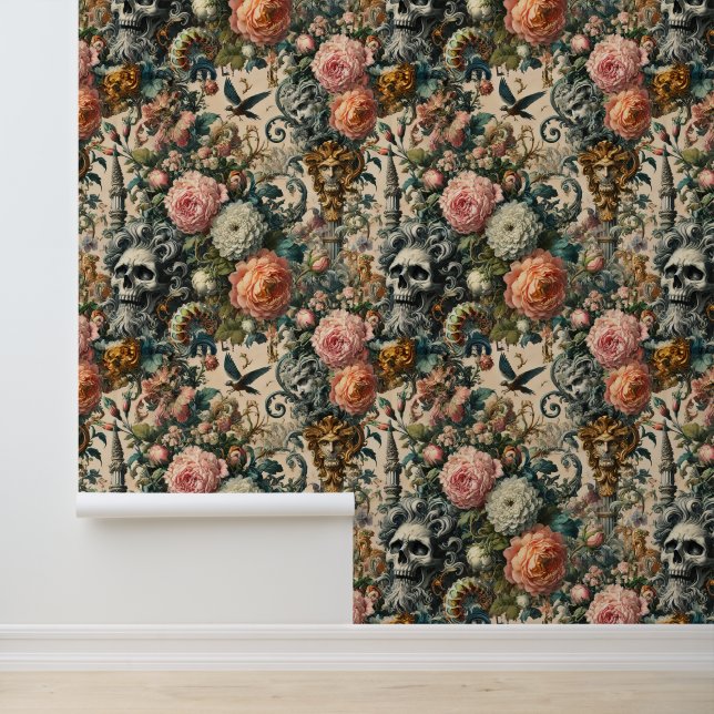 The Reliquary of Broken Dreams – Gothic Victorian Wallpaper (Application)