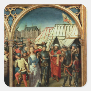 The Reliquary of St. Ursula, 1489 Square Sticker