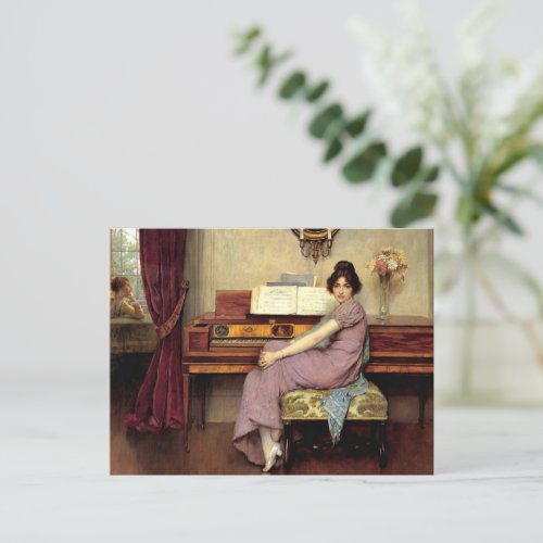 The Reluctant Pianist Postcard
