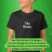 The Remix Encore etc Matching Music Family