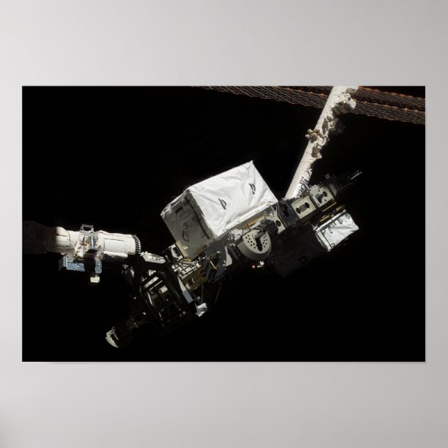 The Remote Manipulator System robotic arm Poster (Front)