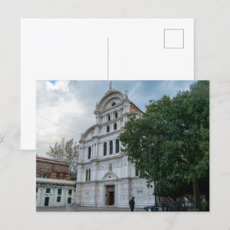 The Renaissance Facade of San Zaccaria Church Postcard