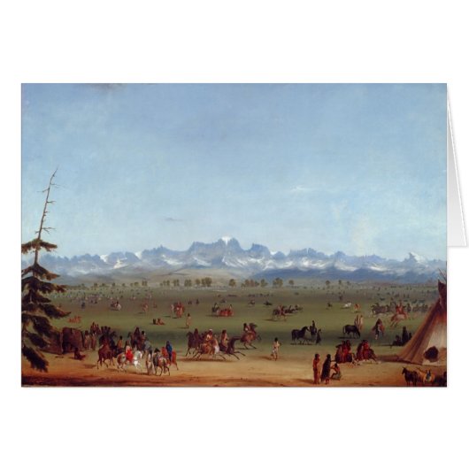 The Rendezvous Near Green River Cards (Front Horizontal)