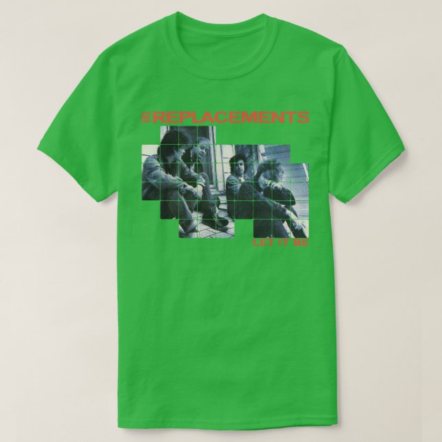 The Replacements Let It Be Squares T-Shirt (Design Front)