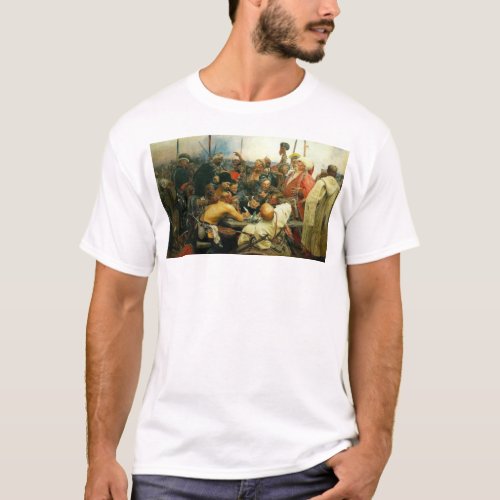 The Reply of the Zaporozhian Cossacks to Sultan Ma T_Shirt