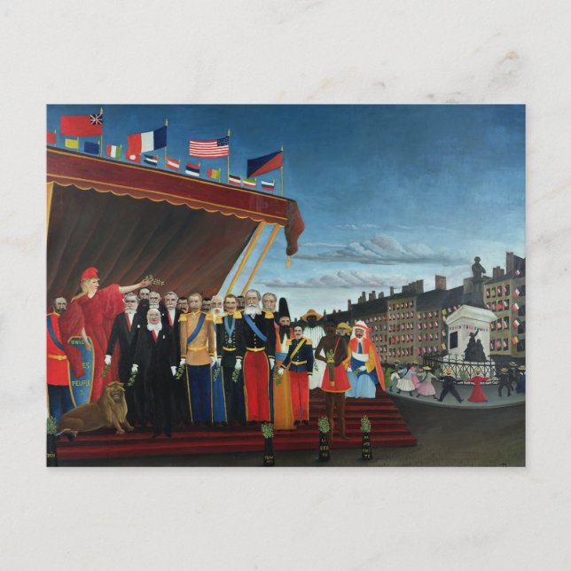 The Representatives of Foreign Powers Postcard (Front)