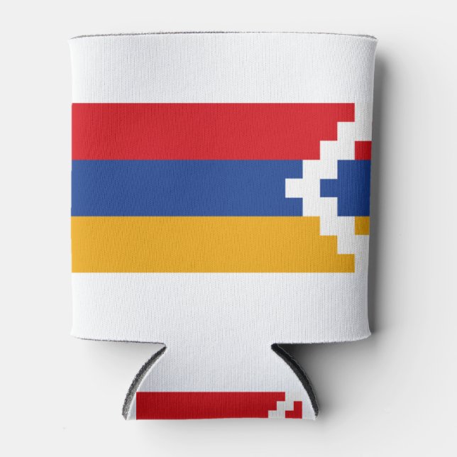 The Republic of Artsakh flag Mug Can Cooler (Front)