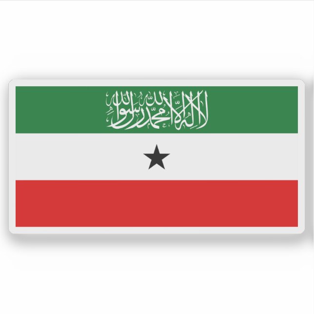 The Republic of Somaliland flag (1996-present) Sticker (Front)