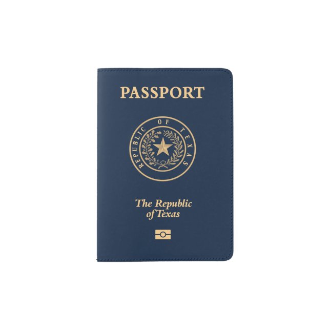 The Republic of Texas Passport Cover (Front)