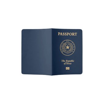 The Republic of Texas Passport Cover | Zazzle