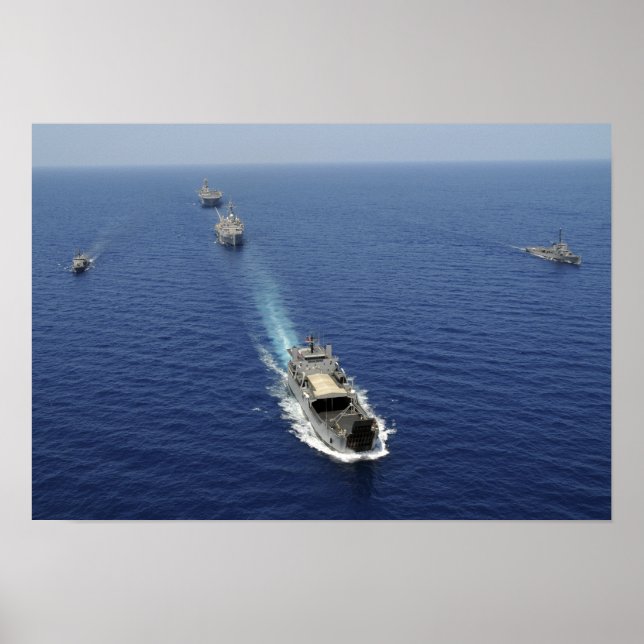 The Republic of the Philippines Navy ships Poster (Front)