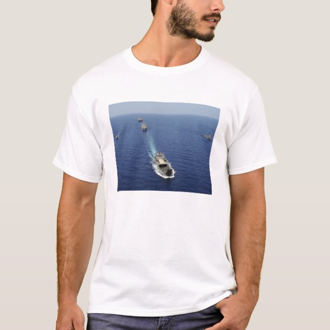 The Republic of the Philippines Navy ships T-Shirt (Front)