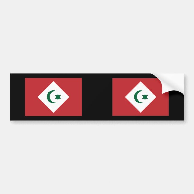 the Republic the Rif, Morocco Bumper Sticker (Front)