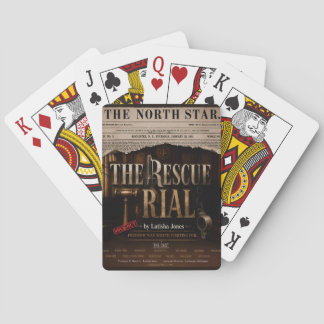 The Rescue Trial Official World Premiere Vintage Poker Cards