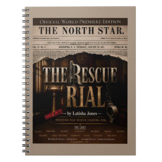 The Rescue Trial World Premiere Vintage Notebook