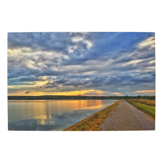 The Reservoir Metal Wall Art (Front)