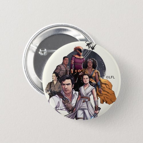 The Resistance Fighters Illustration Button